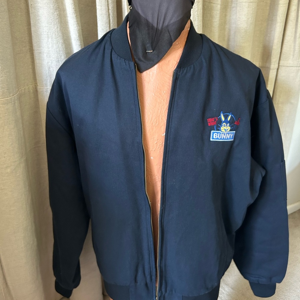 Navy Blue Men's Bunny Bread Jacket